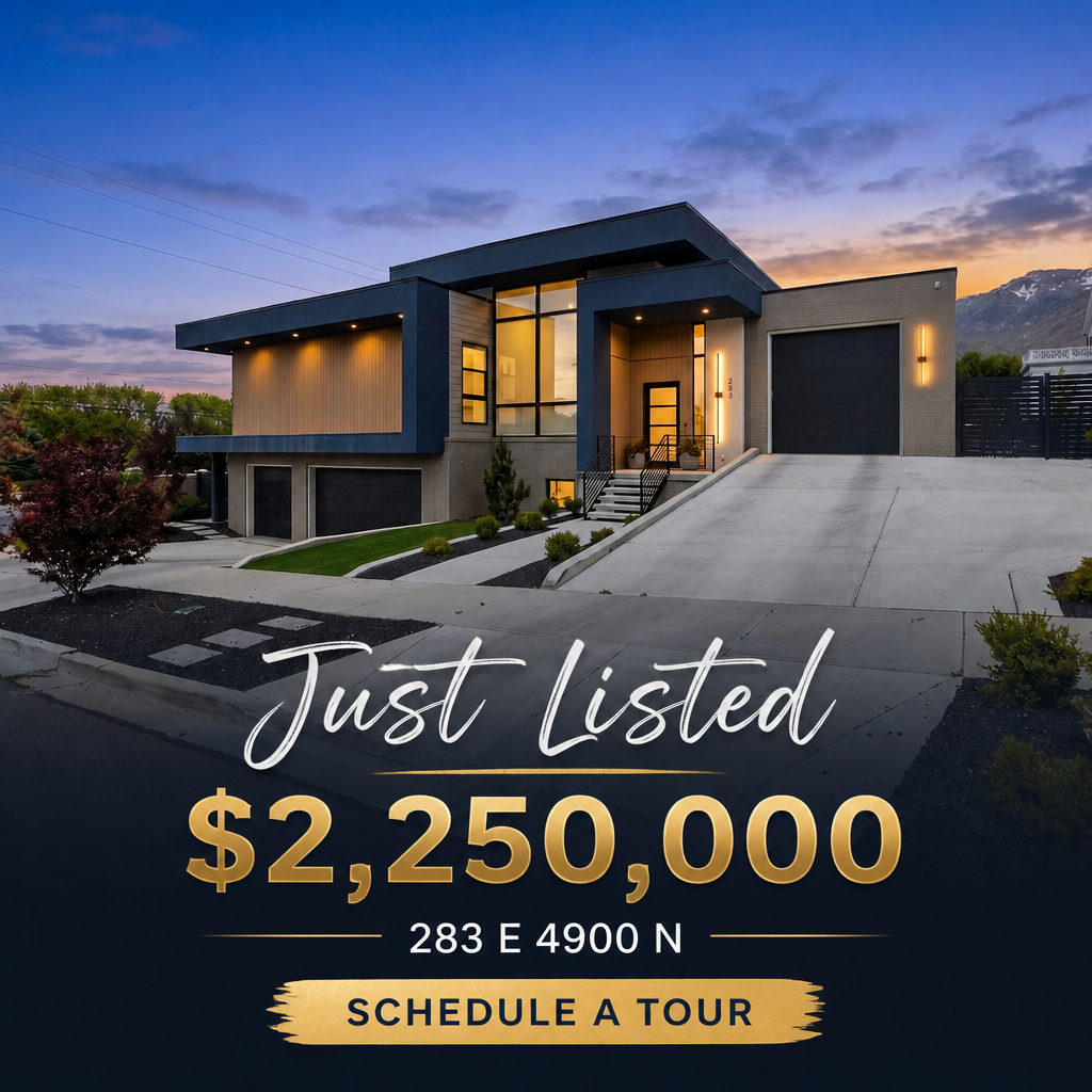 Just listed 283 E 4900 N